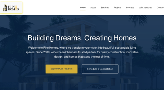 Fine Homes India Logo